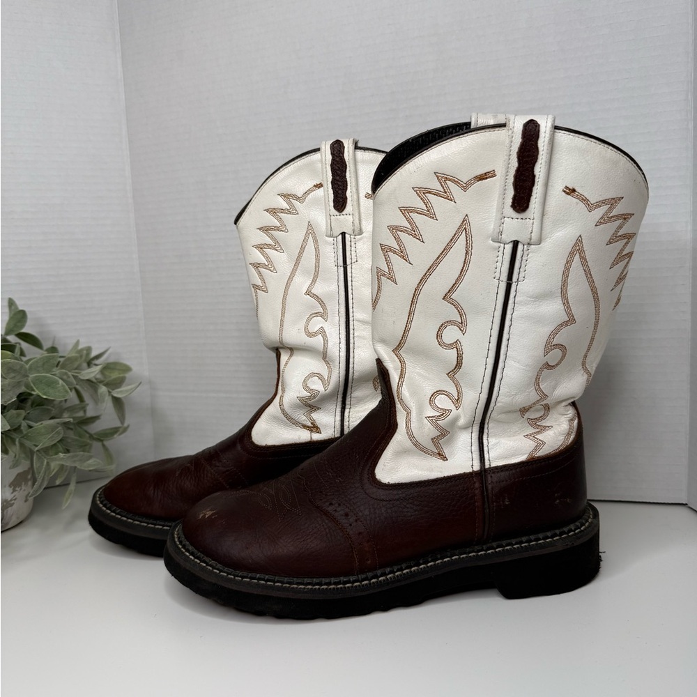 Jama Old West® Youth Lamar Cowboy Boots Size 6D